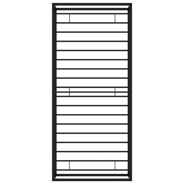 vidaXL sengestel sort metal 100 x 200 cm