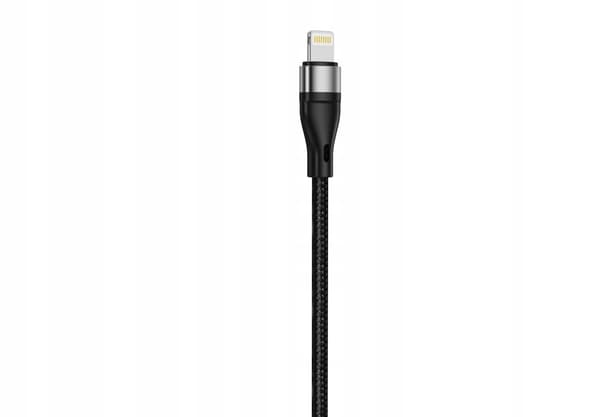 B16 JELLICO Lightning-kaapeli 3.1A 1M musta