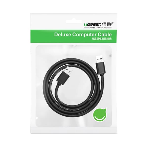 Joustava USB 2.0 480Mb/s Kaapeli 1,5 m Musta