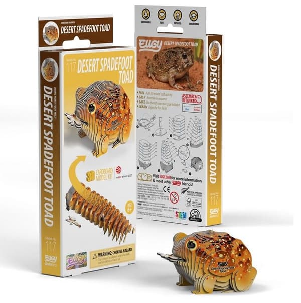 Eugy aavikon rupikonna. 3D-ekopalapeli