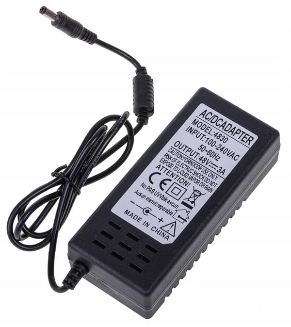 Delta-virtalähde 48V/3A/5.5 48V 3A