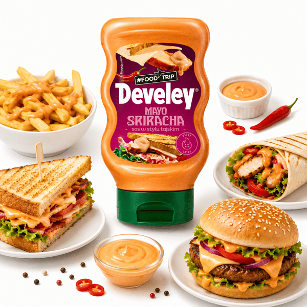 DEVELEY | Sriracha Mayo -kastike | 300 ml