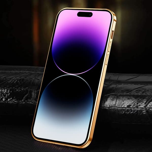iPhone 13 Pro-skal, kohud, grönt