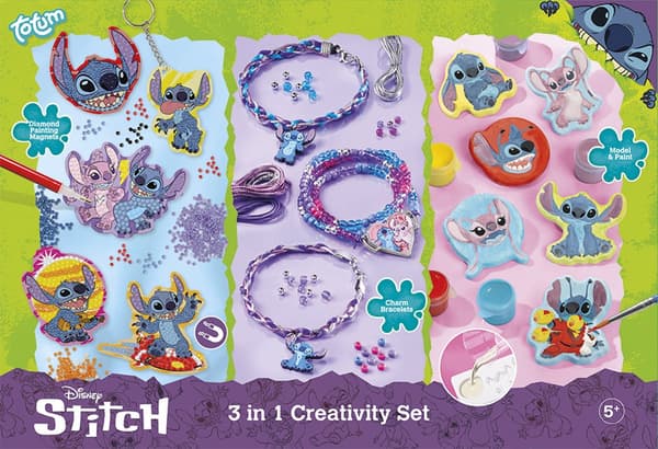 DISNEY STITCH 3 I 1 SÆT