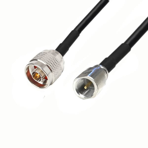FME / wt / N / wt LMR240 antennkabel 20m