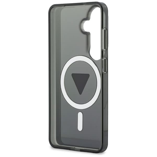 Guess IML Gradient Triangle MagSafe -kotelo Galaxy S26:lle, musta