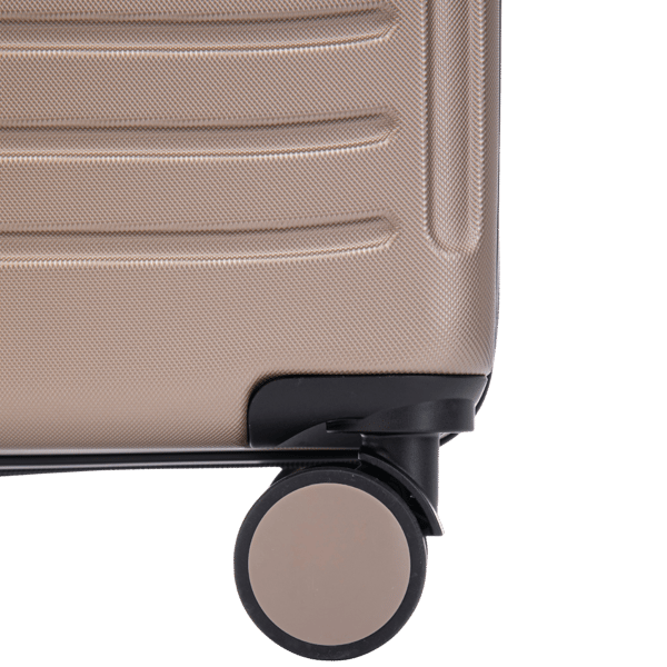 Wings ABS+ COOT 24" champagnefärgad resväska