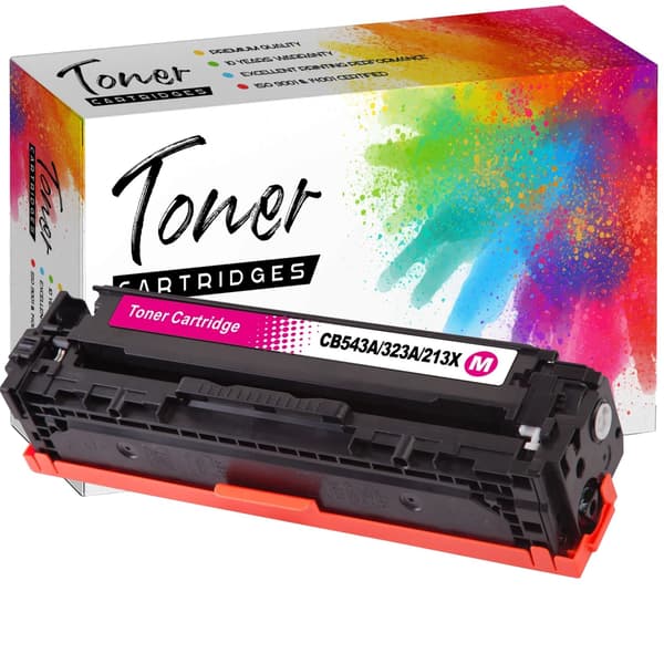 Toner til HP CB543A/CE323A/CF213X Magenta GP