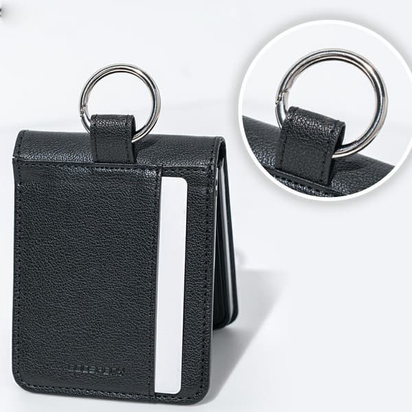 Mercury Basic Diary -kotelo Samsung Galaxy Z Flip7:lle, musta