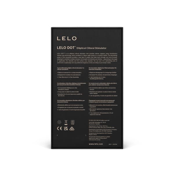 Lelo Dot Aqua - Precisions-intimmaskin med oändlig loopteknik