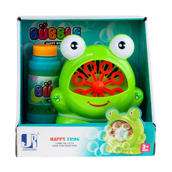 TG57809 FROG BUBBLE MASKIN TVÅLBUBBLOR + VÄTSKA