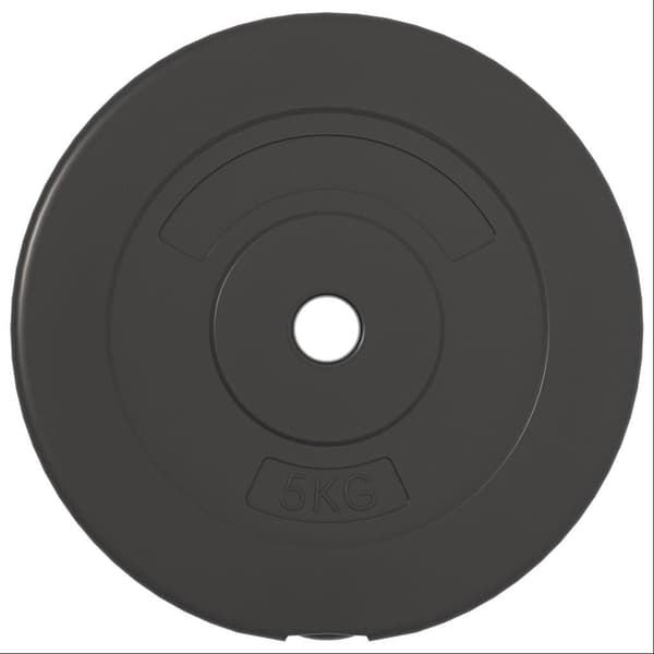 vidaXL vægtskiver, 6-pak, 30 kg, cement
