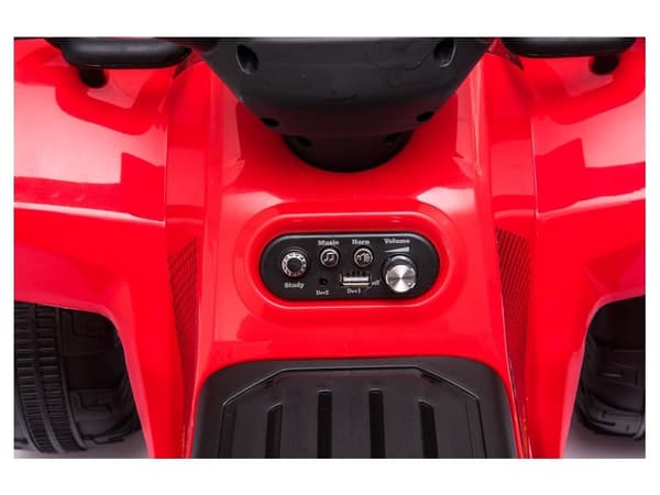 JS320 batteridrevet ATV rød