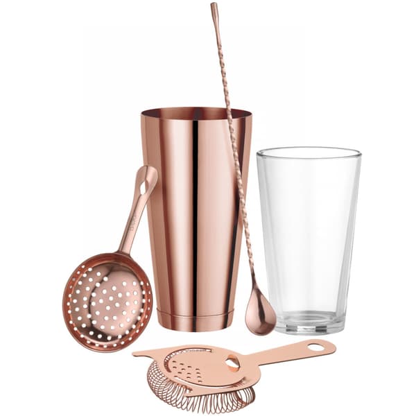 Boston cocktailshaker 0,8 l - koppar