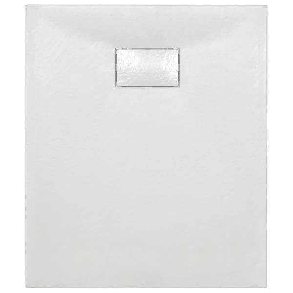 vidaXL Duschkar, SMC, Vit, 90 x 70 cm