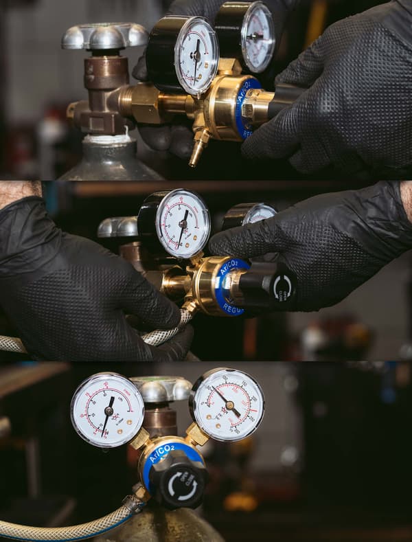 REDUCERARE 1007 FÖR ARGON/CO2 MINI PROFI