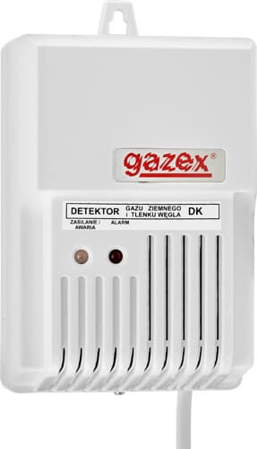Gassensor, gasdetektor til hjemmet DK-24 A/E CO+methan, alarm 50 ppm+15% DG