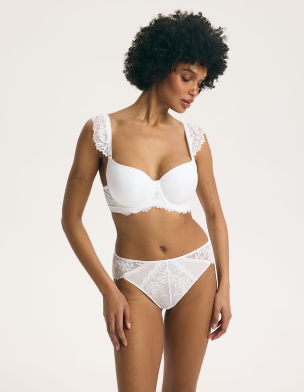 ROSALIND Esotiq vadderad bh | vit 80E