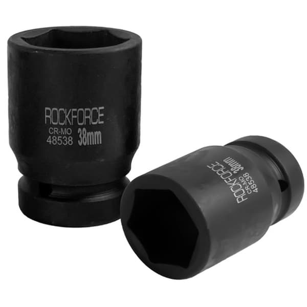SLAGTOPPENØGLE 1'' 38mm Cr-Mo 6-kant