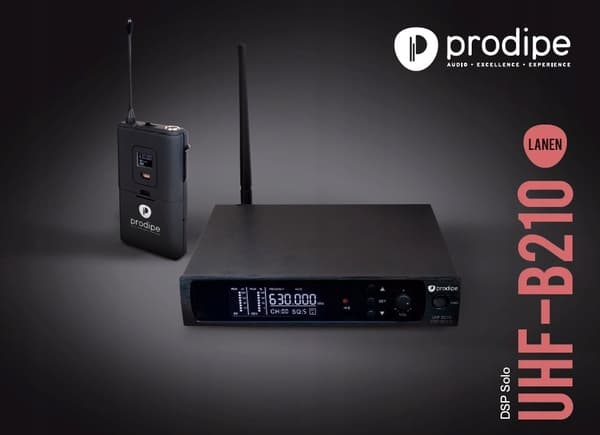 Prodipe B210SOLO DSP UHF - langaton järjestelmä