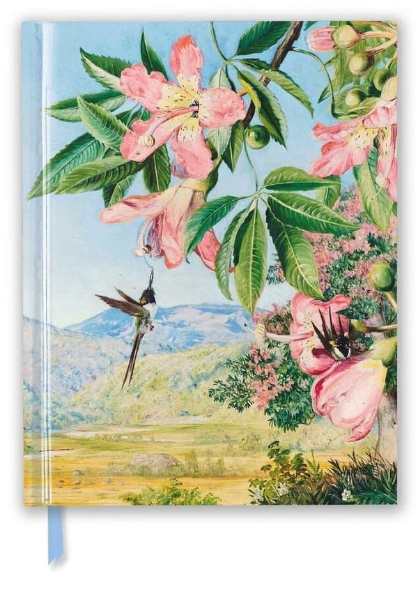 Kew Gardens blade og blomster A4 notesbog