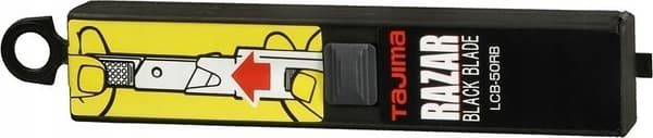 18 MM SORTE RAZAR SNAP-OFF BLADER (10 STK.)