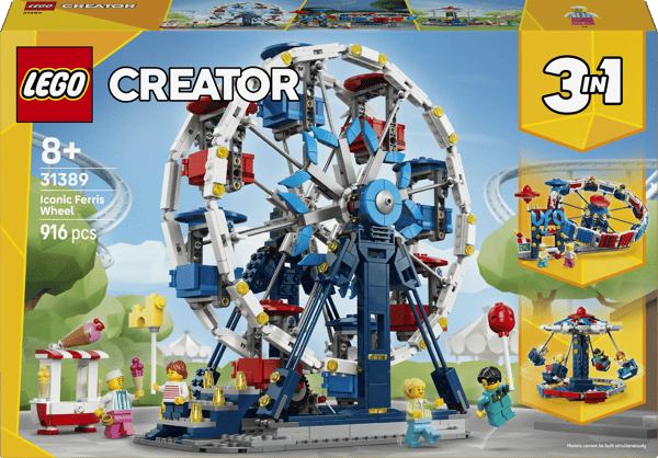 LEGO Creator Ikoniskt pariserhjul 916-delars set (31389)