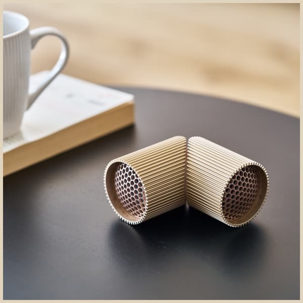 Lexon Ray Högtalare Magnetisk Bluetooth Högtalarset, Guld