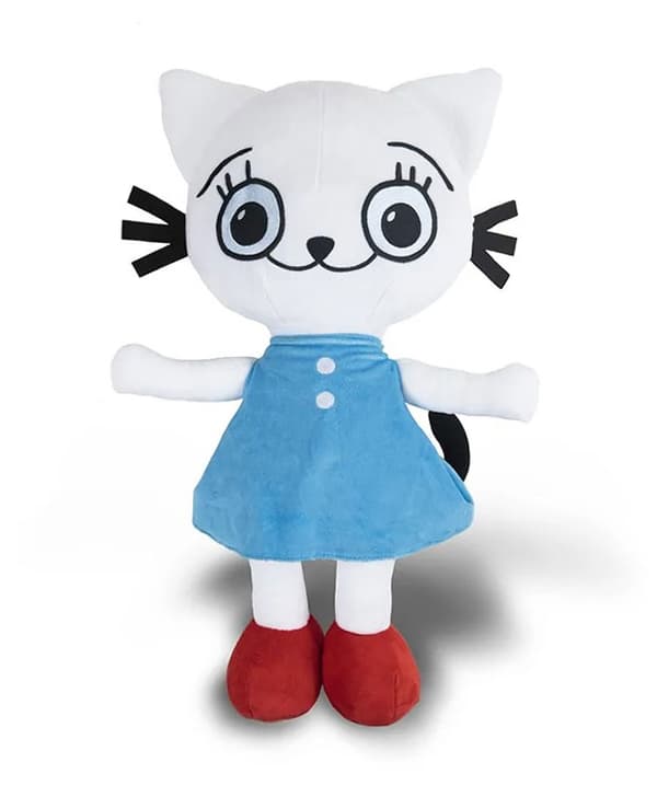 Katten Kitty. 50 cm plyschleksak
