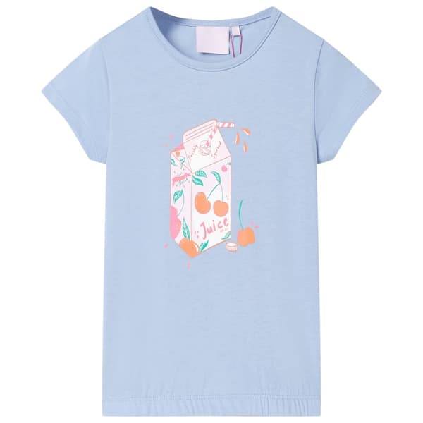 Børne-T-shirt, blå, 92