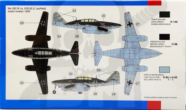 SMER0834 Me-262 B-1A/U1
