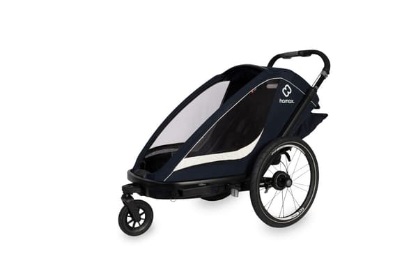 Hamax - BREEZE ONE Cykeltrailer - Marineblå/Creme