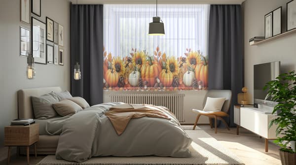 Gardin på tejptryck 443