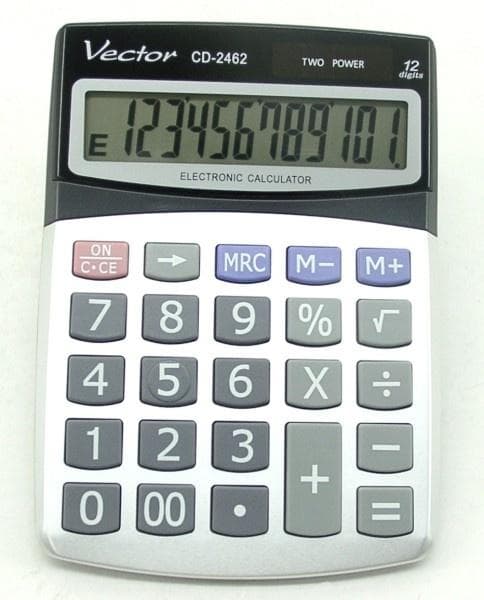 Vektor KAV CD-2462 Lommeregner