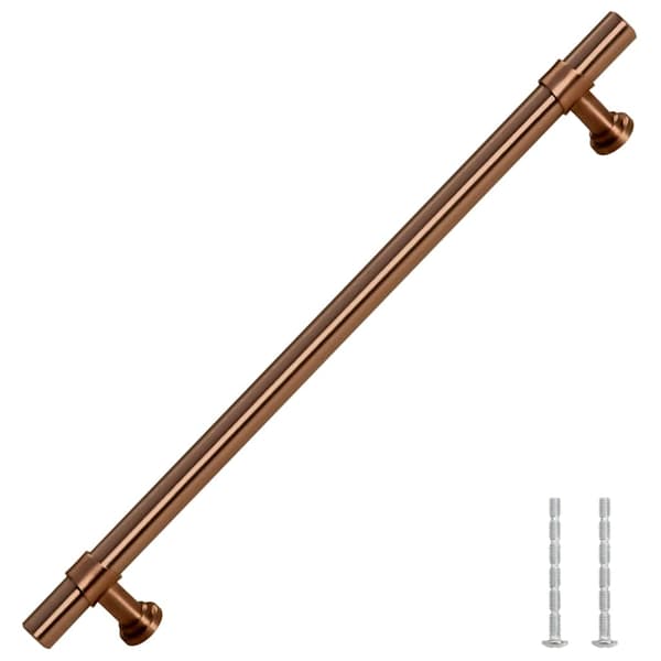 vidaXL skabsgreb, 5 stk., bronze, 192 mm, rustfrit stål