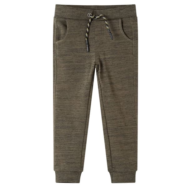 Børne joggingbukser, khaki melange, 92