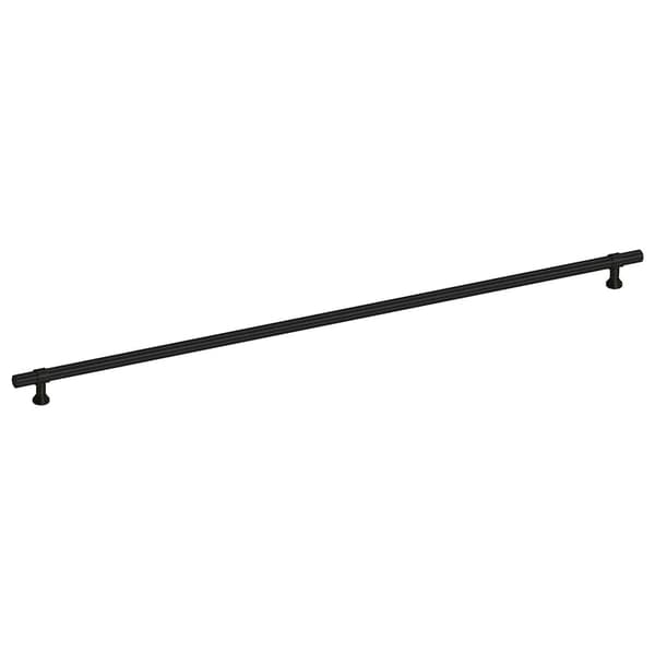 vidaXL skabsgreb 5 stk. sort 480 mm rustfrit stål