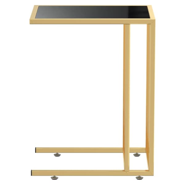 vidaXL computer sidebord sort 50x35x65 cm