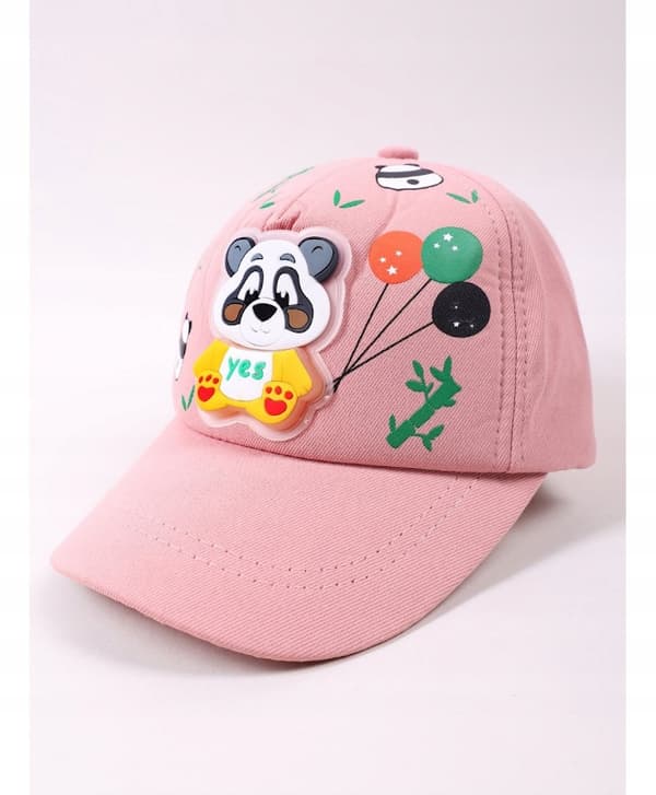 3D Panda Bear -lippis, pinkki YO! 50/54 £031º