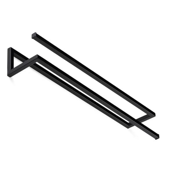 Väggställ för 2 handdukar 60 cm