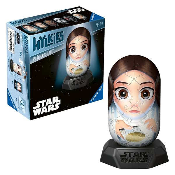 Hylkies 3D-puslespil: Prinsesse Leia