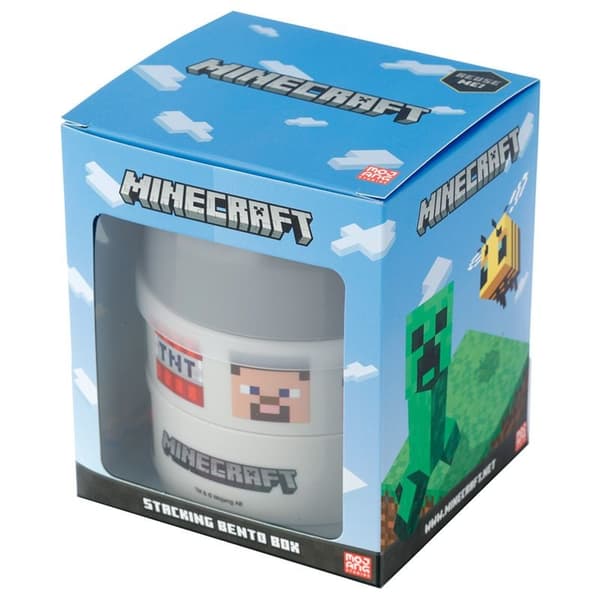 PKLBOX84 Matlåda ok. Minecraft-ansikten