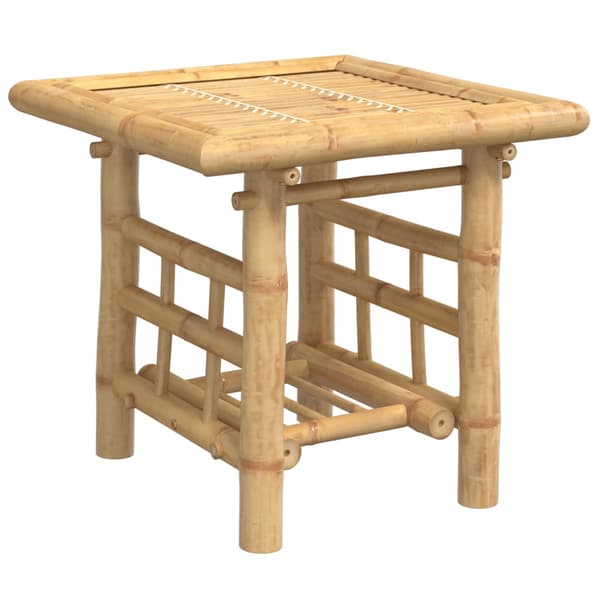 vidaXL Sidobord 45x45x45 cm bambu
