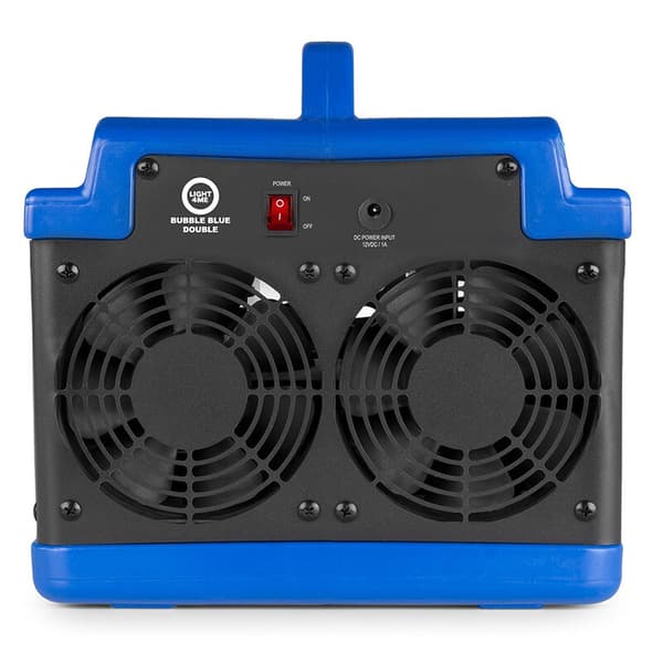 LIGHT4ME BUBBLE BLUE DOUBLE dubbel kraftig såpbubblgenerator fjärrkontroll