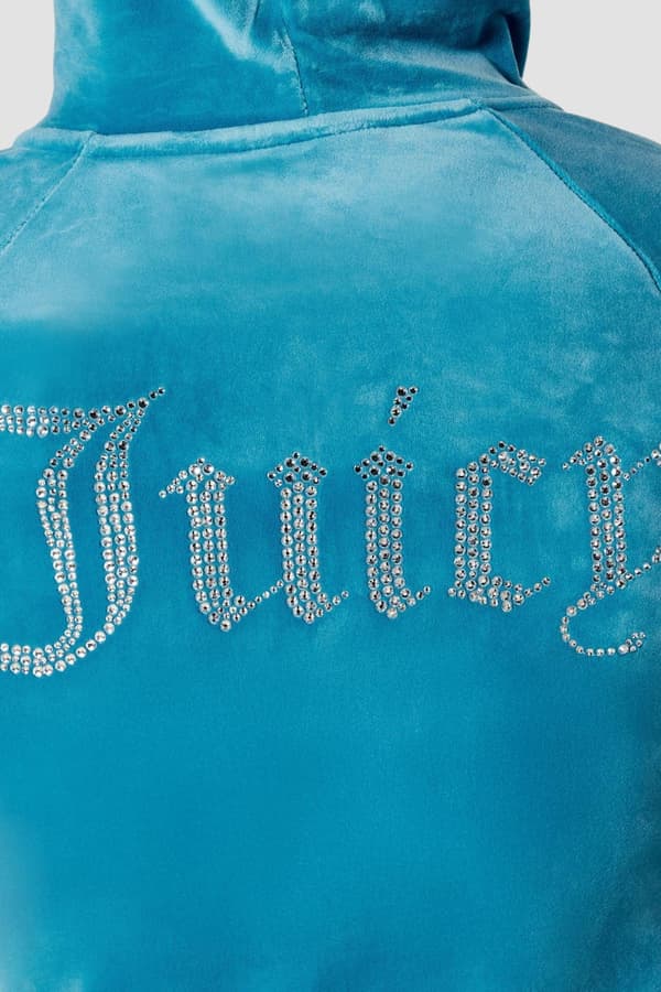 Juicy Couture Blå Dame Sweatshirt Madison M
