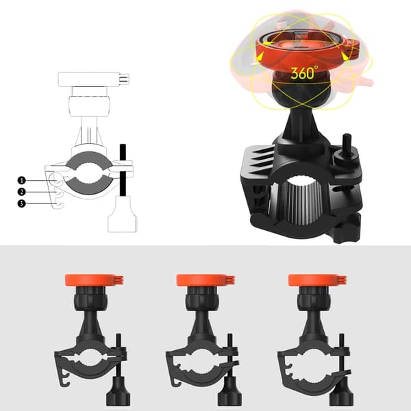 Heckermann L037 Cykeltelefonholder