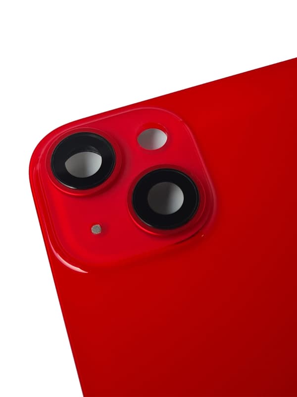 ORG Plecki Grade A original bakskal till Apple iPhone 14 Plus, röd