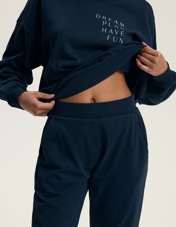 Delancy Dame Loungesæt | Marineblå XL