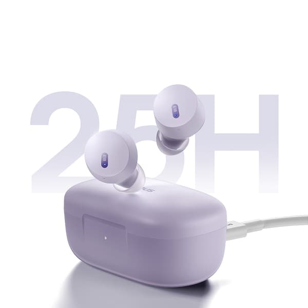 Bowie E18 TWS ENC IPX4 USB-C Langattomat Kuulokkeet Violetit