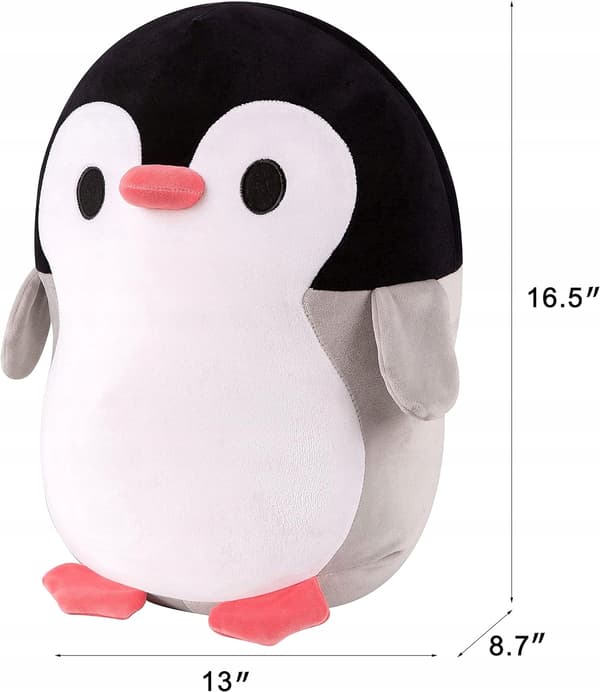 Pehmopingviini, eläin, pehmolelu, noin 42 cm